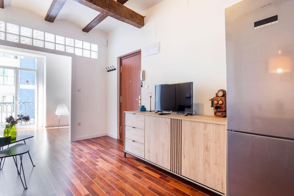 7P Centrico Piso Con Encanto Valencia Bagian luar foto